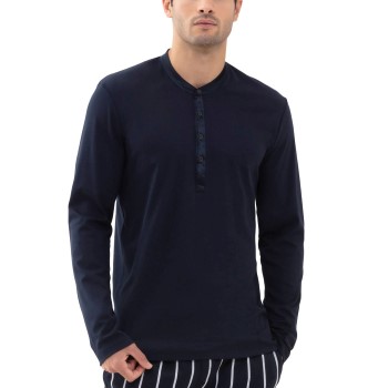 Se Mey Aarhus Shirt Navy bomuld X-Large Herre ved Timarco