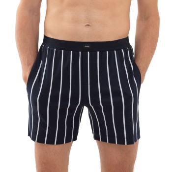 Se Mey Valsted Short Pants Hvid/Marine bomuld Medium Herre ved Timarco