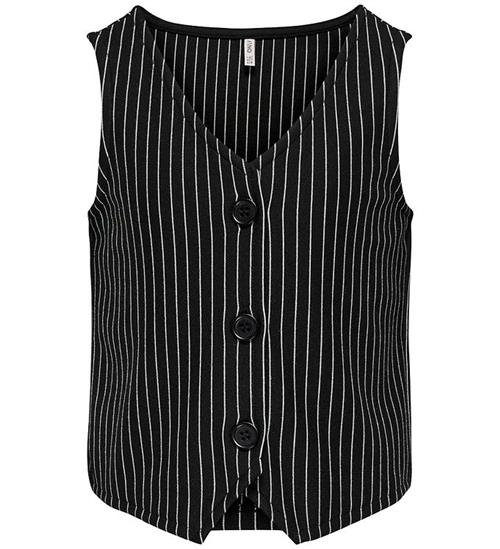 Kids Only Kids Only Vest - KogBlair - Black/Cloud Dancer