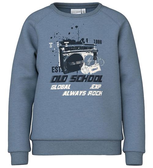 Name It Name It Sweatshirt - NkmVion - Coronet Blue/Old School