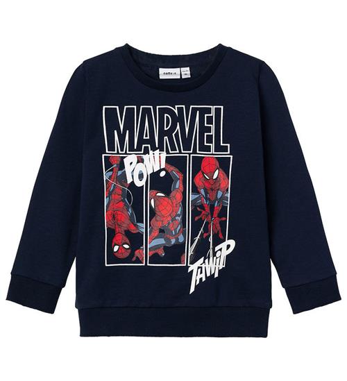 Name It Name It Sweatshirt - Noos - NmmJessie Spiderman - Dark Sapphire