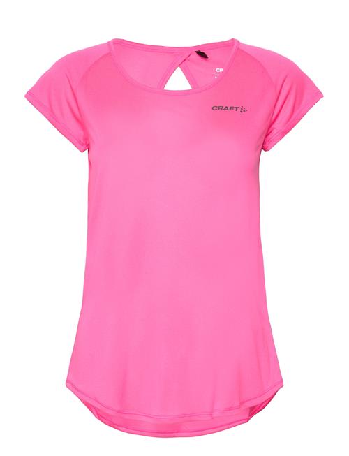 Craft Eaze Ss Melange Tee W Craft Pink