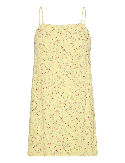 Light Jacquard Mini Dress ROTATE Birger Christensen Yellow