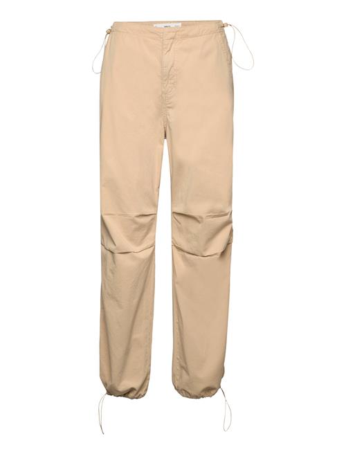 Mango Parachute Trousers Mango Beige