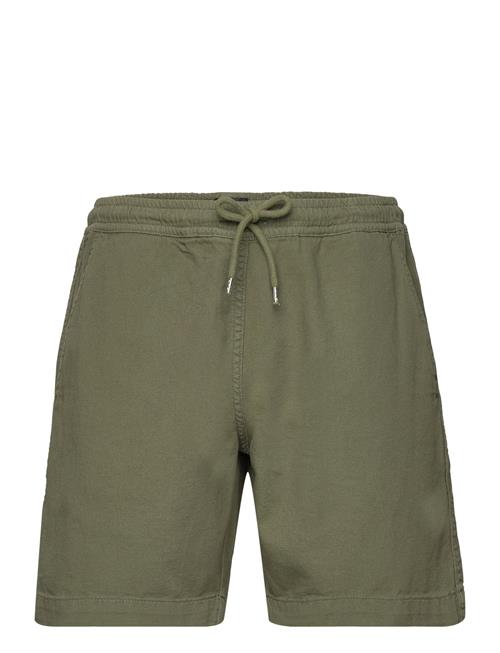 Mads Nørgaard Dyed Canvas Beach Shorts Mads Nørgaard Khaki