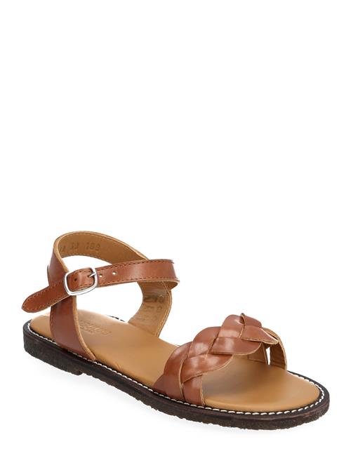 Se ANGULUS Sandals - Flat - Open Toe - Op ANGULUS Brown ved Booztlet