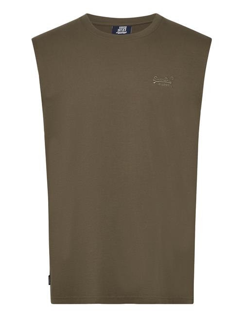 Superdry Essential Logo Tank Ub Superdry Green