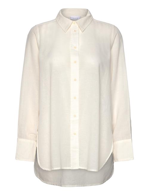 Vila Vilinaja Button L/S Shirt - Noos Vila Cream