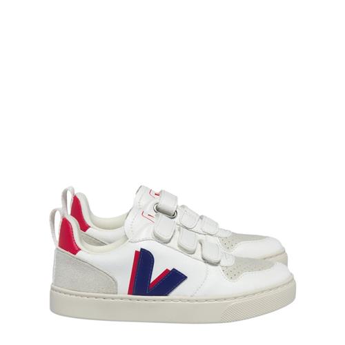 Se Veja V-10 Sneakere White Cobalt Pekin | Hvid | 25 EU ved Babyshop