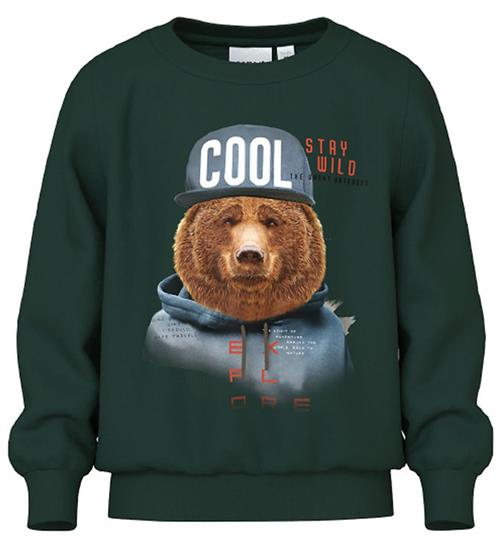 Se Name It Name It Sweatshirt - NmmLabear - Pine Grove ved KidsWorld