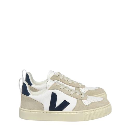 Se Veja V-10 Sneakere Extra White Nauti Almond | Hvid | 33 EU ved Babyshop