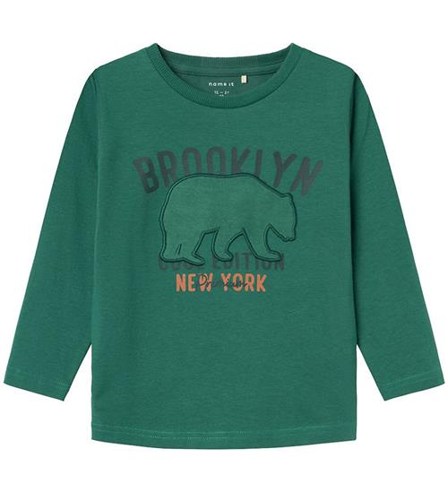 Se Name It Name It Bluse - NmmLasso - Antique Green ved KidsWorld