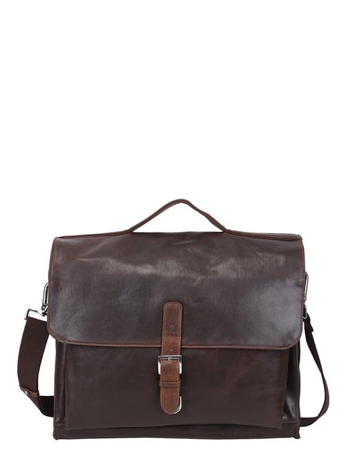 Se Adax Catania Working Bag Jarl Adax Brown ved Booztlet