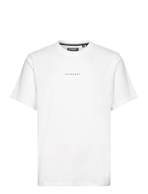 Se Superdry Code Surplus Logo Tee Superdry White ved Booztlet