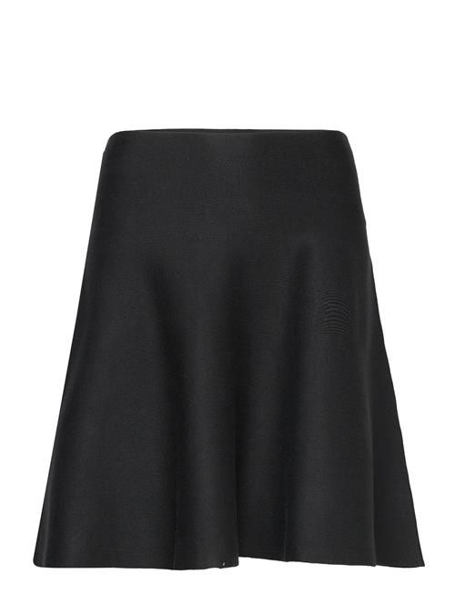 Als Short Knit Skirt NORR Black