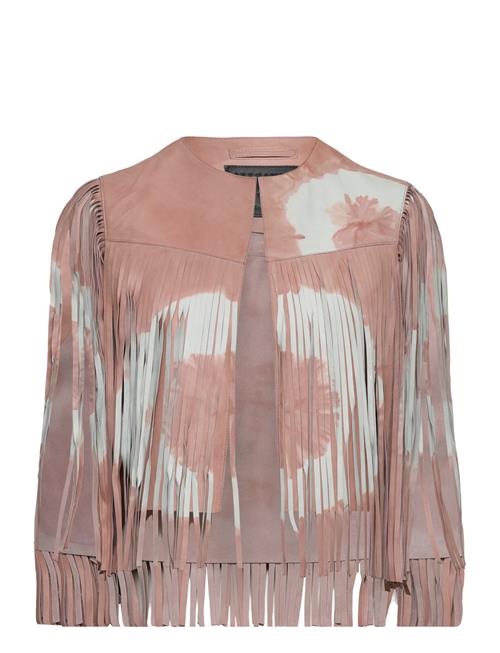 AllSaints Evie Tydy Tassel Gilet AllSaints Pink