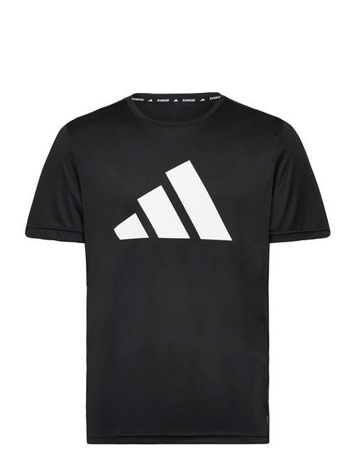 Run It Tee Adidas Performance Black