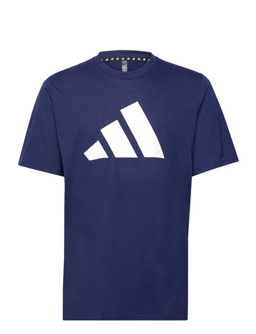 Se adidas Performance Tr-Es Fr Logo T Adidas Performance Navy ved Booztlet