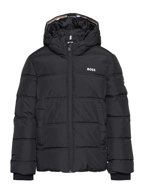 Se BOSS Puffer Jacket BOSS Black ved Booztlet