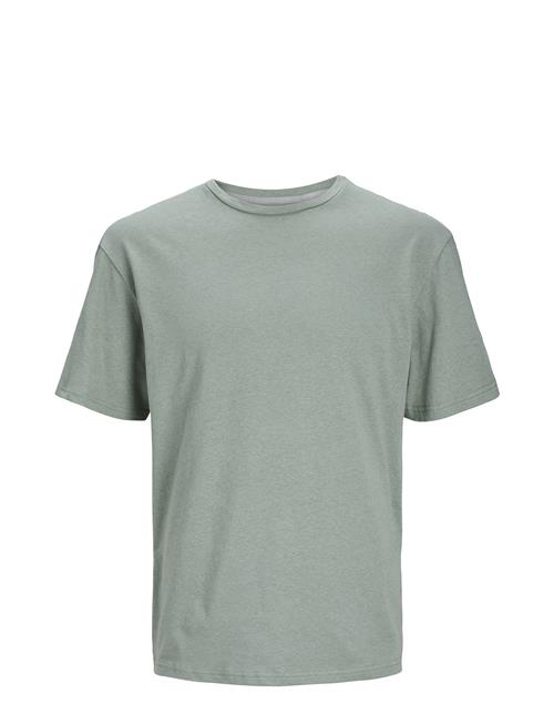 Jack & Jones Jprcc Soft Linen Blend Ss Tee Jack & J S Blue