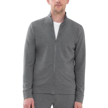 Mey Enjoy Zip Jacket Gråmelerad Small Herre