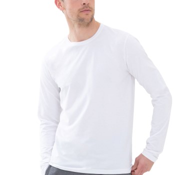 Se Mey Relax Long Sleeves Hvid bomuld X-Large Herre ved Timarco