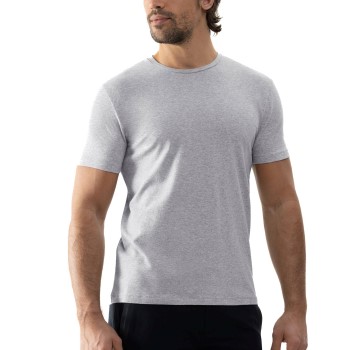 Se Mey Relax T-Shirt Gråmelerad bomuld Medium Herre ved Timarco