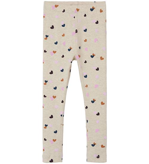 Se Name It Leggings - Noos - NmfLucky - Peyote Melange ved KidsWorld