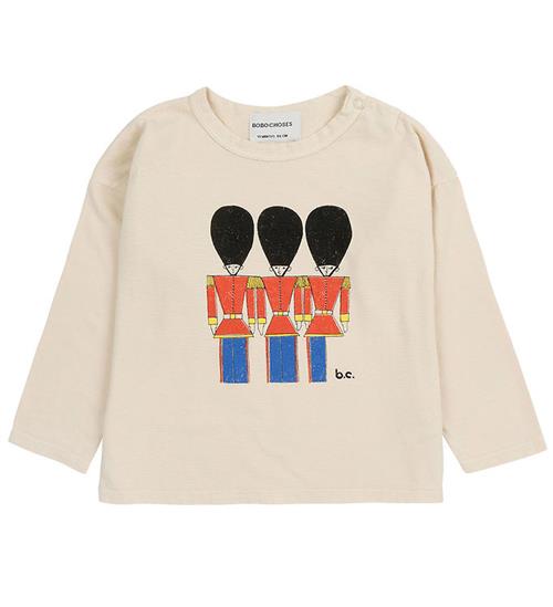 Se Bobo Choses Bluse - Little Tin Soldiers - Off White ved KidsWorld