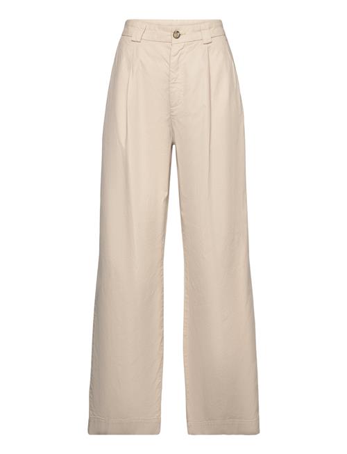 Hope Relaxed Pleated Chinos Hope Beige