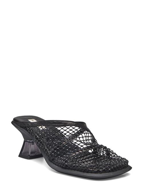 Se MIISTA Isadora Black Mule Sandals MIISTA Black ved Booztlet