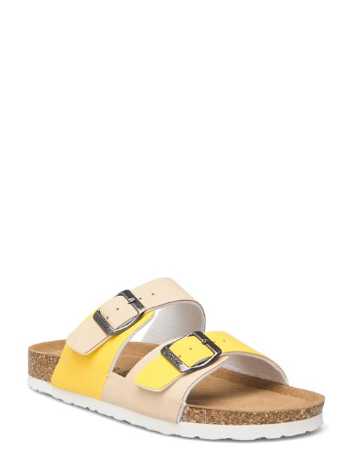 Cruz Poapi W Cork Sandal Cruz Yellow