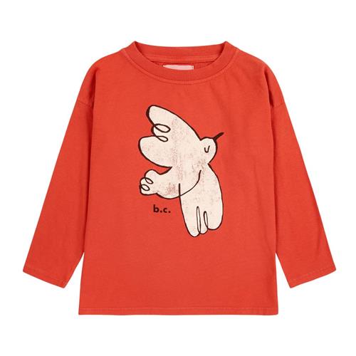 Se Bobo Choses Freedom Bird Langærmet T-shirt Rød | Rød | 2-3 years ved Babyshop