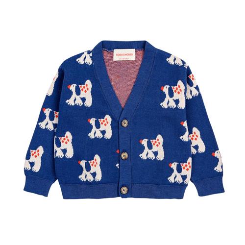 Se Bobo Choses Fairy Dog Babycardigan Navyblå | Marine blå | 12 months ved Babyshop