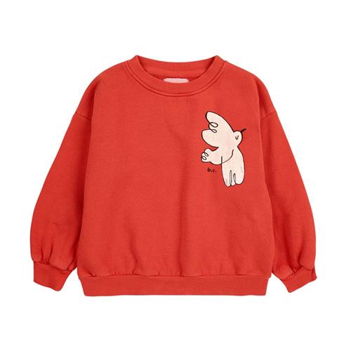 Bobo Choses Freedom Bird Sweatshirt Rød | Rød | 4-5 years