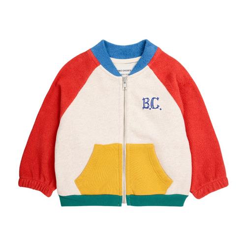 Bobo Choses B.C Kontrastfarvet Baby Sweatshirt Med Lynlås Multifarvet |  | 18 months