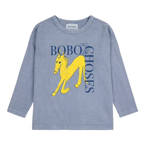 Bobo Choses Wonder Horse Langærmet T-shirt Grå | Grå | 2-3 years