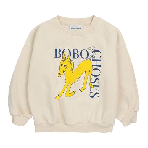 Bobo Choses Wonder Horse Sweatshirt Naturhvid | Hvid | 2-3 years