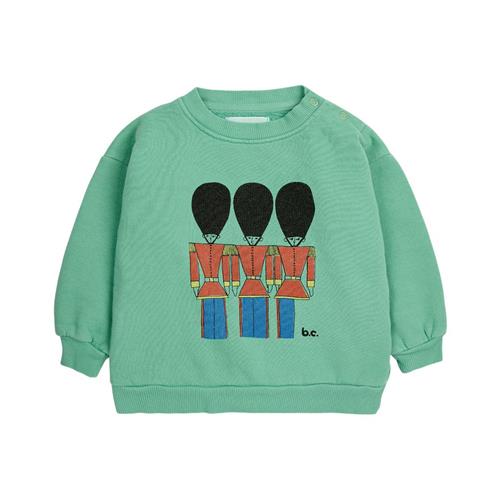 Bobo Choses Little Tin Soldiers Baby Sweatshirt Grøn | Grønn | 24 months