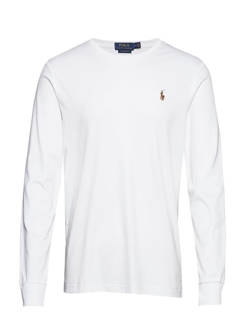 Se Polo Ralph Lauren Custom Slim Fit Soft Cotton T-Shirt Polo Ralph Lauren White ved Booztlet