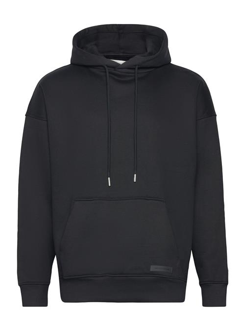 Se Tom Tailor Over D Heavy Sweat Hoodie Tom Tailor Black ved Booztlet