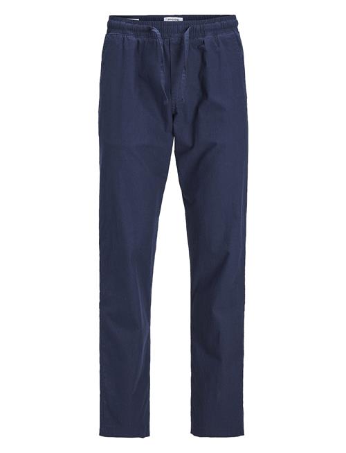 Se Jack & Jones Jpstkane Jjsummer Linen Blend Jogger Sn Jack & J S Navy ved Booztlet