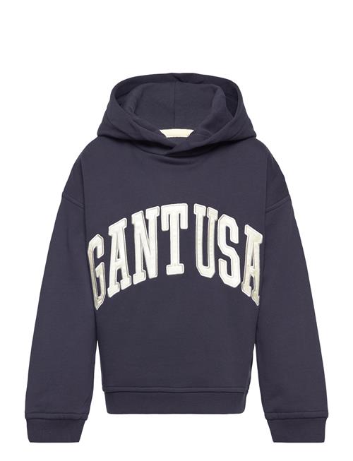 GANT Over D Gant Usa Sweat Hoodie GANT Navy