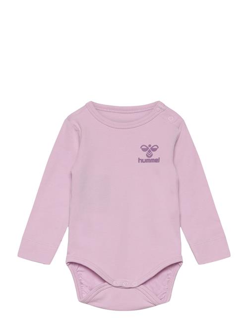 Se Hummel Hmlmino Body L/S Hummel Pink ved Booztlet