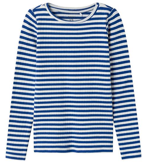 Se Name It Bluse - NmfSuraja - Rib - Surf The Web/Stripe ved KidsWorld