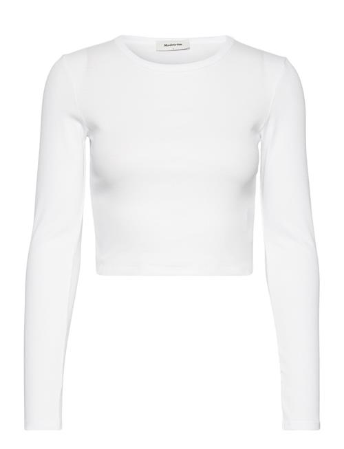 Igormd Ls Crop Top Modström White