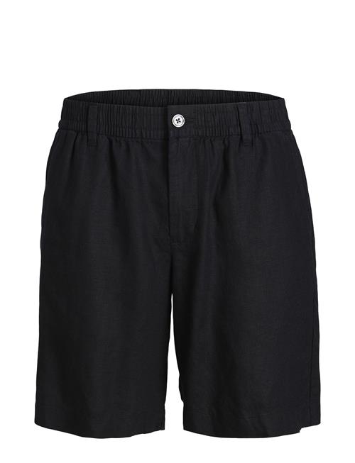 Jack & Jones Jpstbill Lawrence Linen Shorts Mid Sn Jack & J S Black