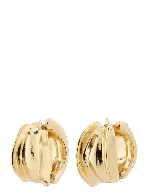 Pilgrim Stay Recycled Hoop Earrings Pilgrim Gold