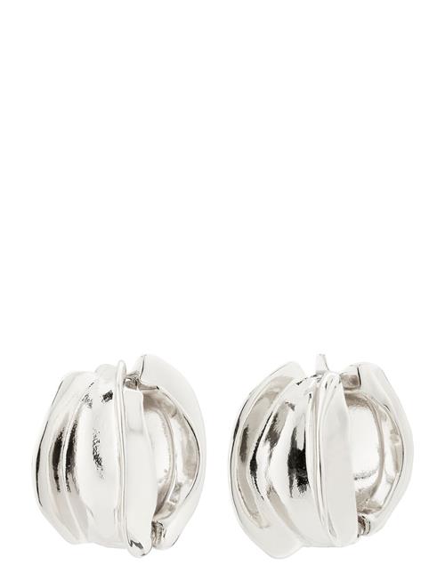 Pilgrim Stay Recycled Hoop Earrings Pilgrim Silver