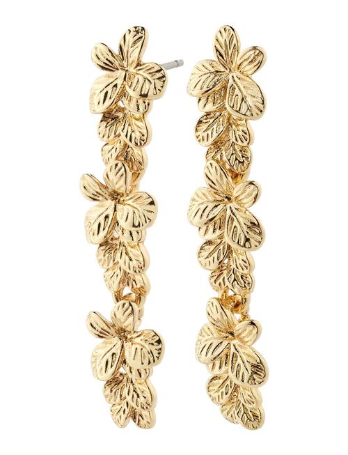 Se Pilgrim Charmaine Recycled Earrings Pilgrim Gold ved Booztlet